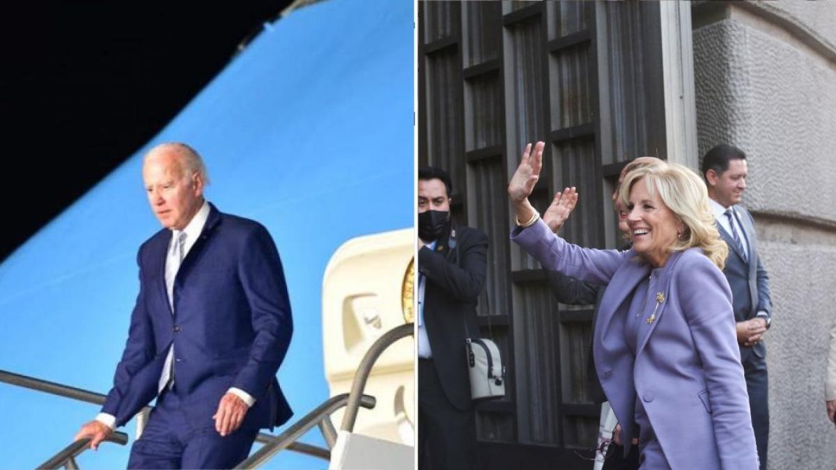 ¿Por qué Jill y Joe Biden llegaron por separado a México? Te contamos todo