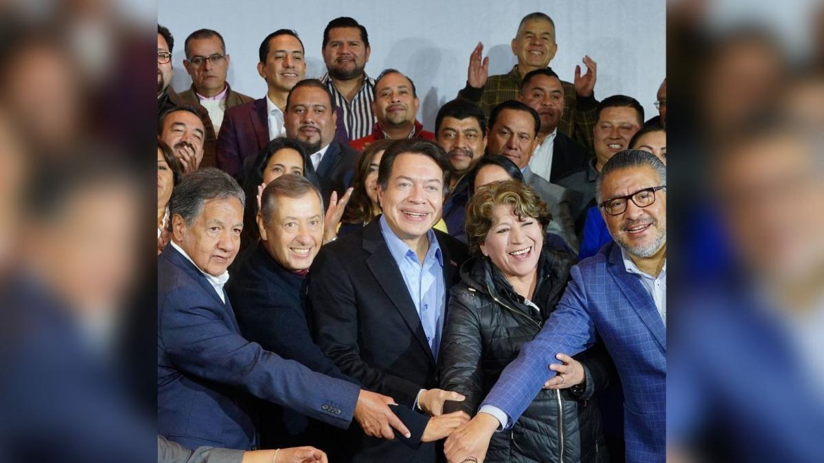 Alcaldes, legisladores y hasta funcionarios federales reforzarán campaña de Delfina Gómez