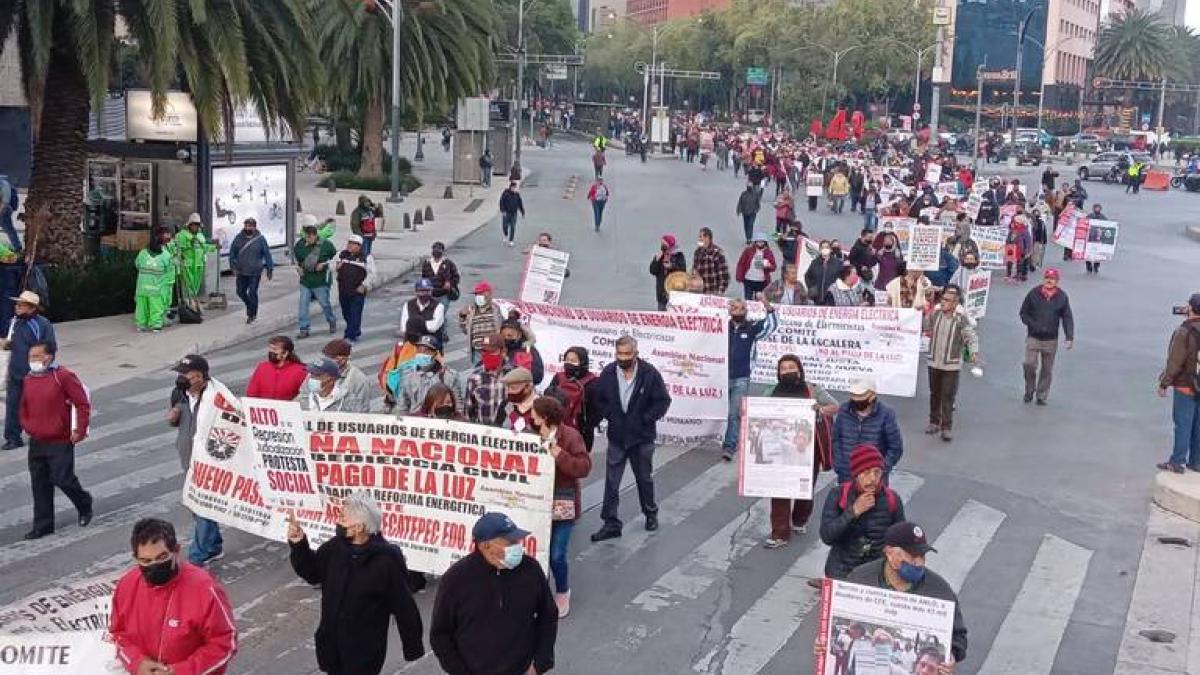 ¿Cuáles son las marchas previstas para este lunes 23 de enero del 2023 en CDMX?