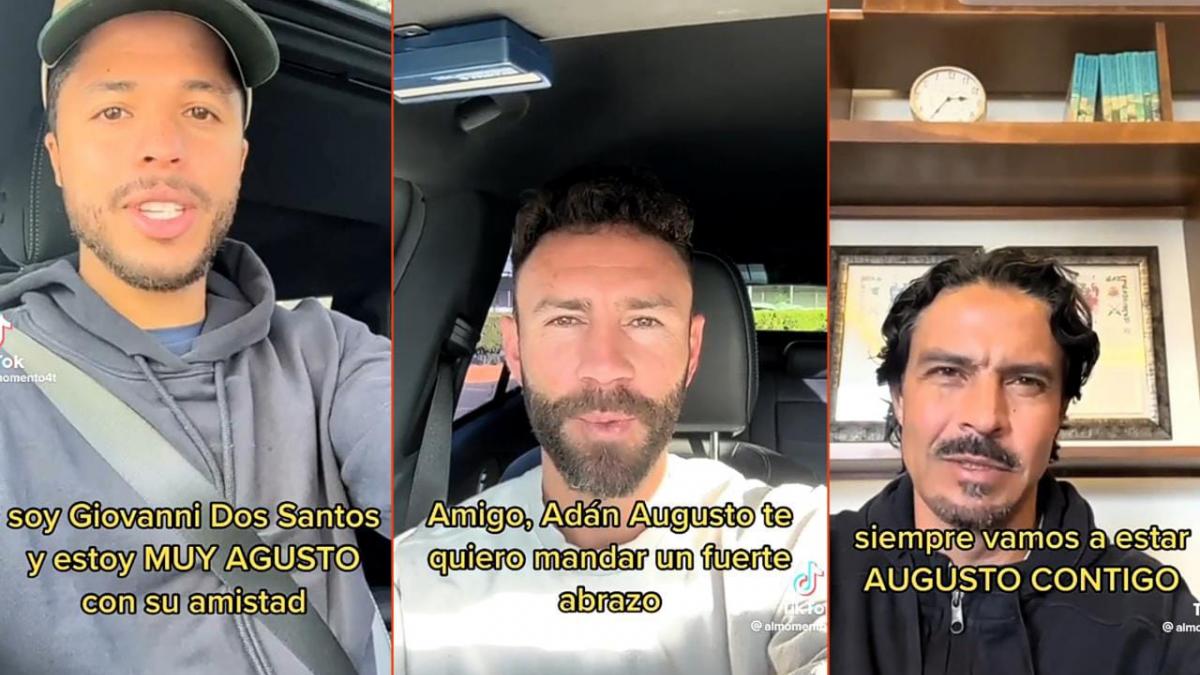 Con "gusto", futbolistas mandan mensajes de apoyo a Adán Augusto López (VIDEO)