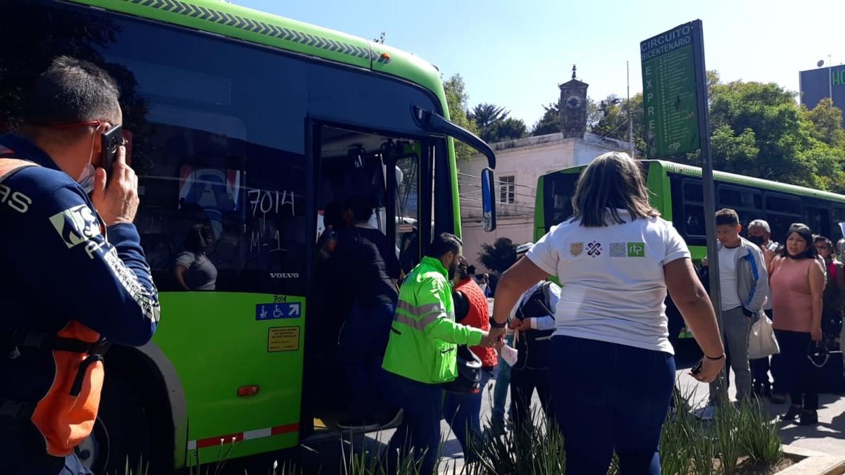 Línea 7 del Metro. Habilitan autobuses de RTP como servicio alterno