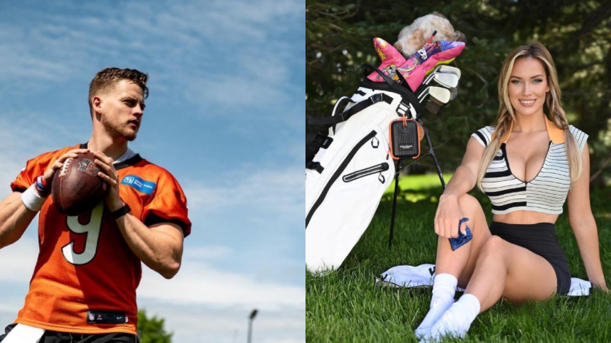 NFL | VIDEO: Joe Burrow recibe un guiño de la golfista más sexy del mundo