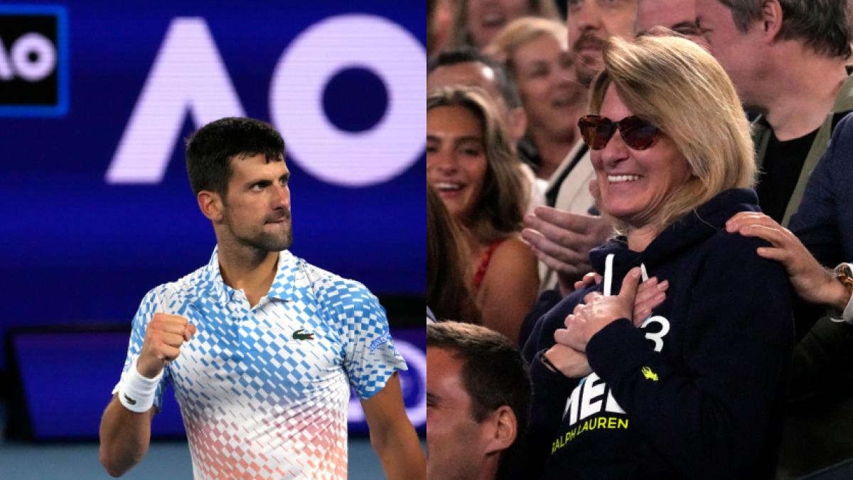 Novak Djokovic y un TIERNO momento en el Australian Open al cantarle a su mamá (VIDEO)