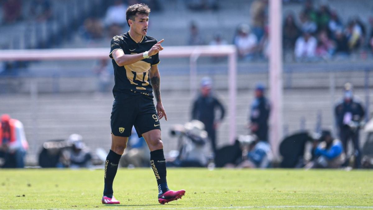 Pumas: Juan Dinenno le suelta un puñetazo a un compañero en el entrenamiento (VIDEO)