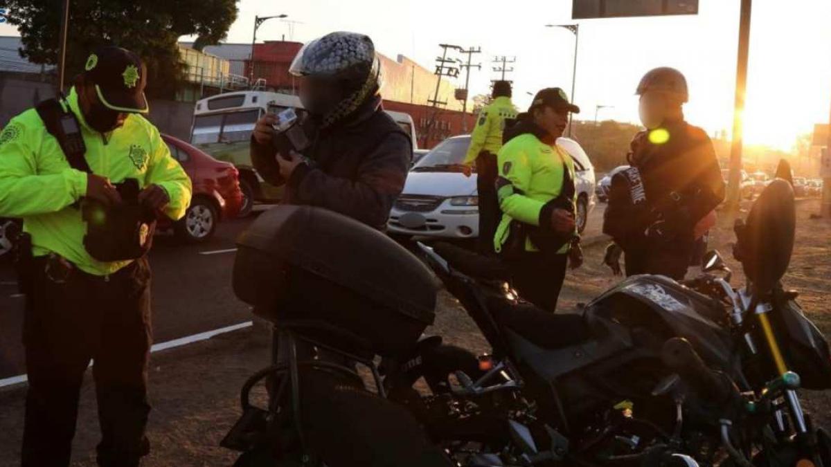 Infraccionan a 58 motociclistas en segundo día de revisión de documentos