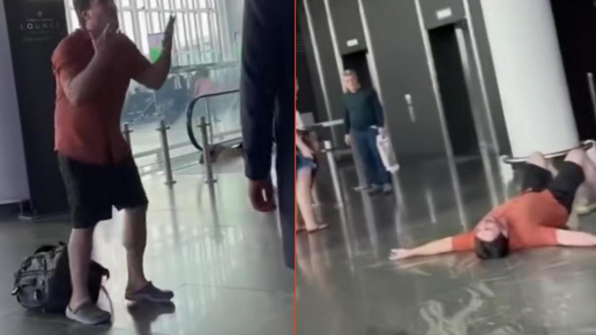 "¿¡Dónde están!?": Hombre rompe en llanto porque aerolínea pierde a sus perritos (VIDEO)