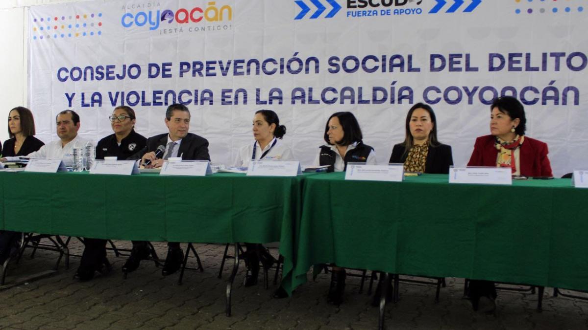 Coyoacán destaca reducción de índices de inseguridad en 43.8%