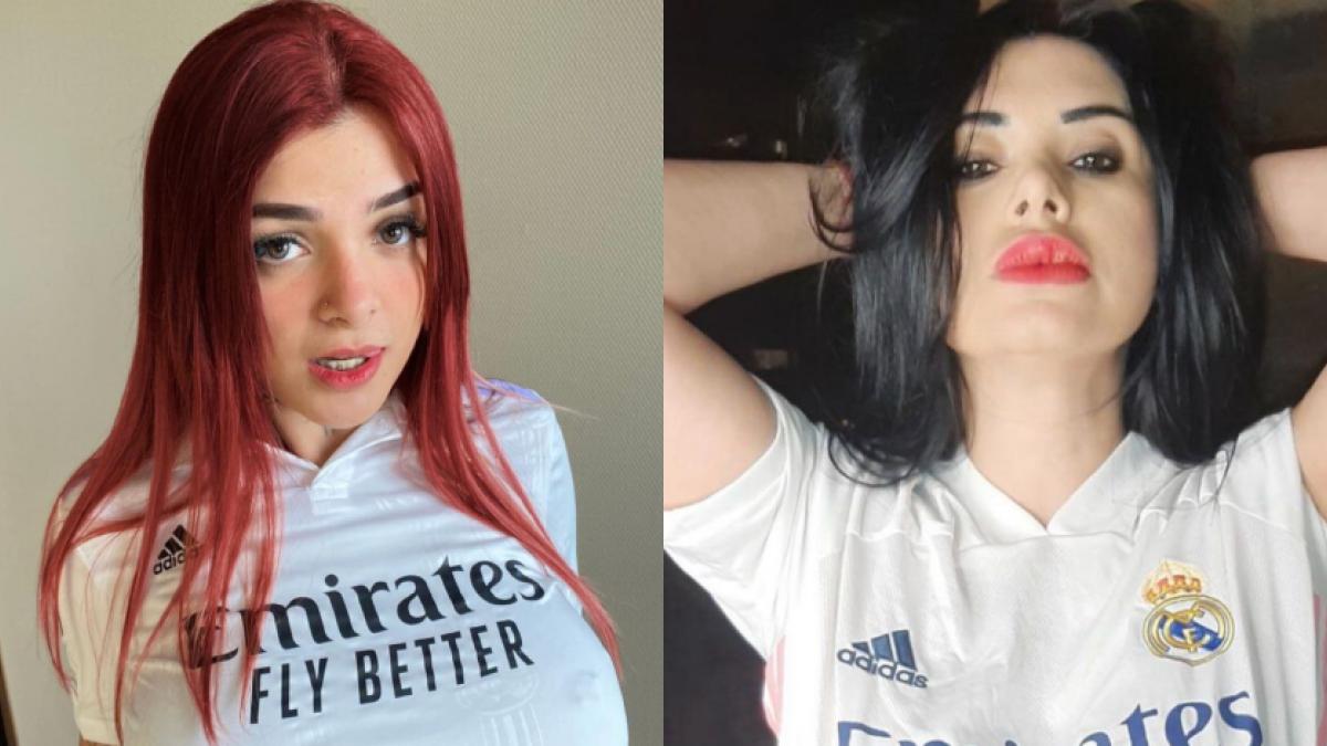 Modelos de OnlyFans aficionadas del Real Madrid y que no dudan en demostrar su amor (FOTOS)