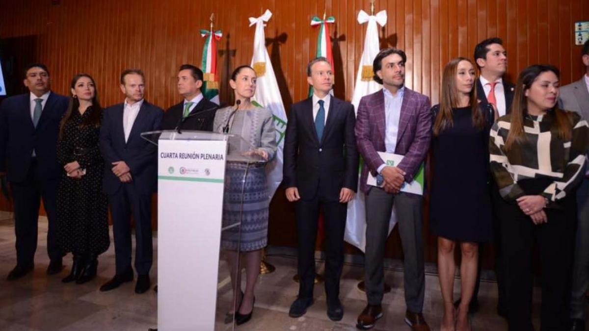 "Hay que seguir manteniendo la unidad", dice Claudia Sheinbaum tras reunión con diputados del PVEM