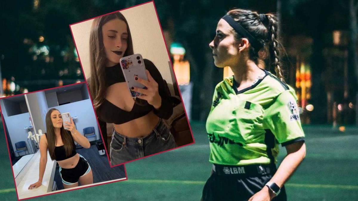 Valeria Andrade, la arbitra despedida por la FMF y que ahora es la sensación en redes sociales (VIDEOS y FOTOS)