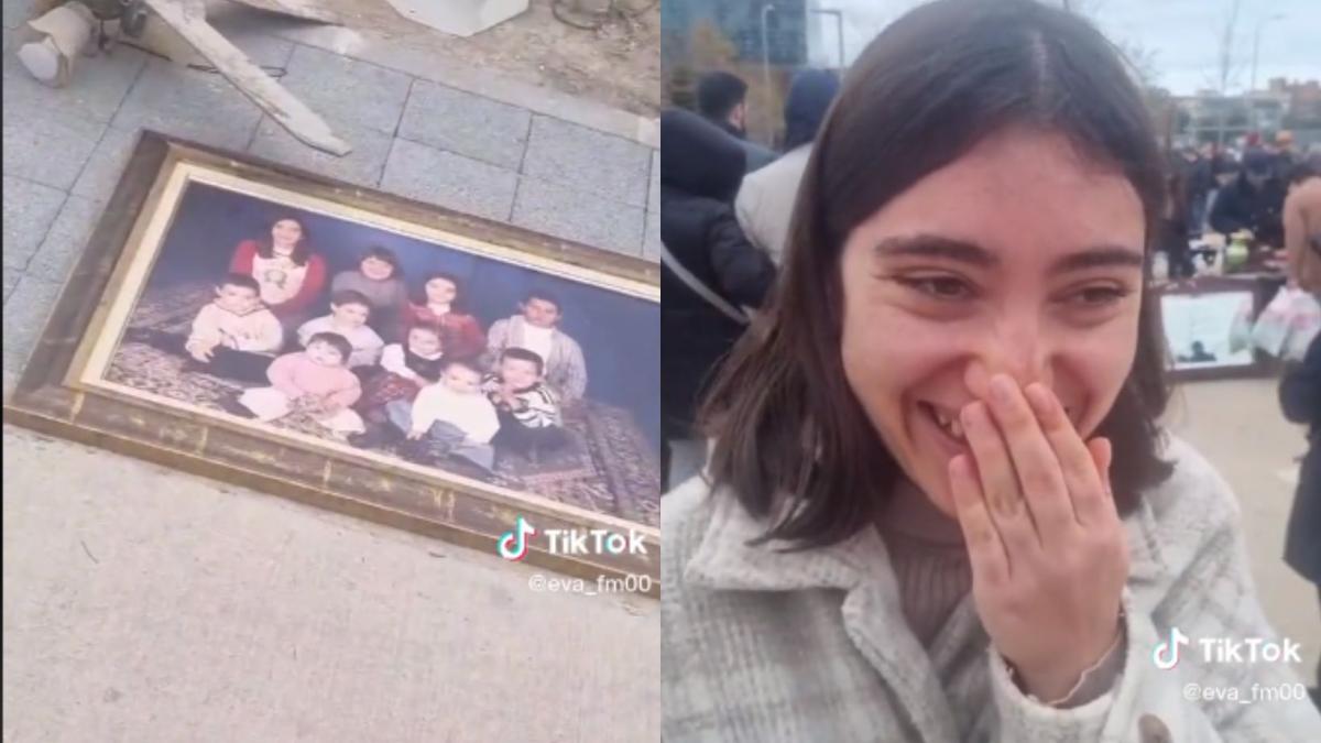 ¿Con descuento? Chica encuentra foto de su familia en tianguis de antigüedades