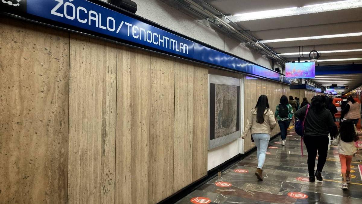 Metro CDMX: Cierra estación Zócalo este domingo por Primera Caminata ‘El Zócalo es tuyo’