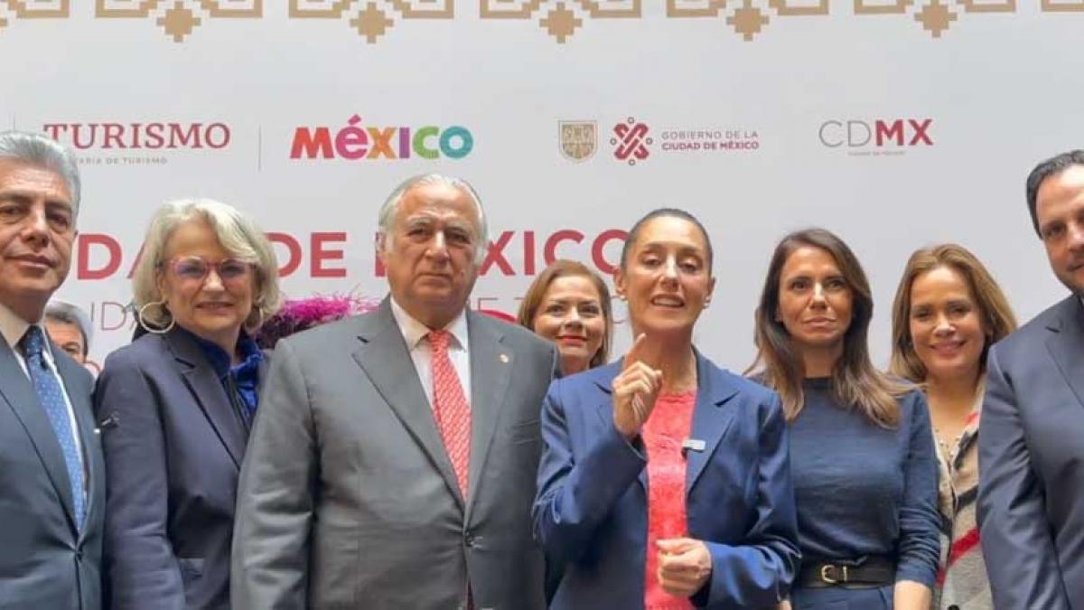 Tianguis Turístico en la CDMX, lanza Sheinbaum