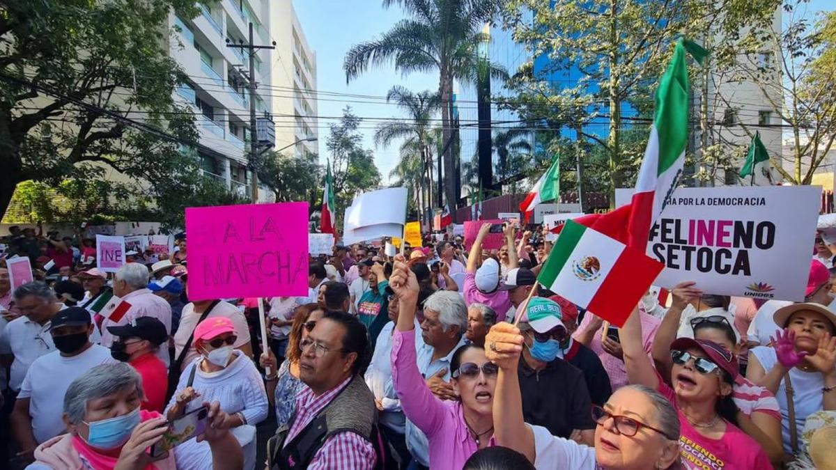 ¿Cuáles son las marchas previstas para este lunes 13 de febrero del 2023 en CDMX?