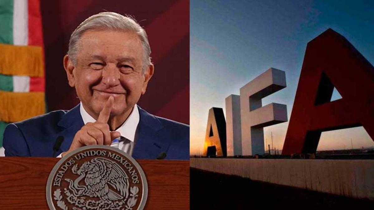 AMLO vuela por primera vez desde el AIFA, con destino a Sonora en avión de la FAM