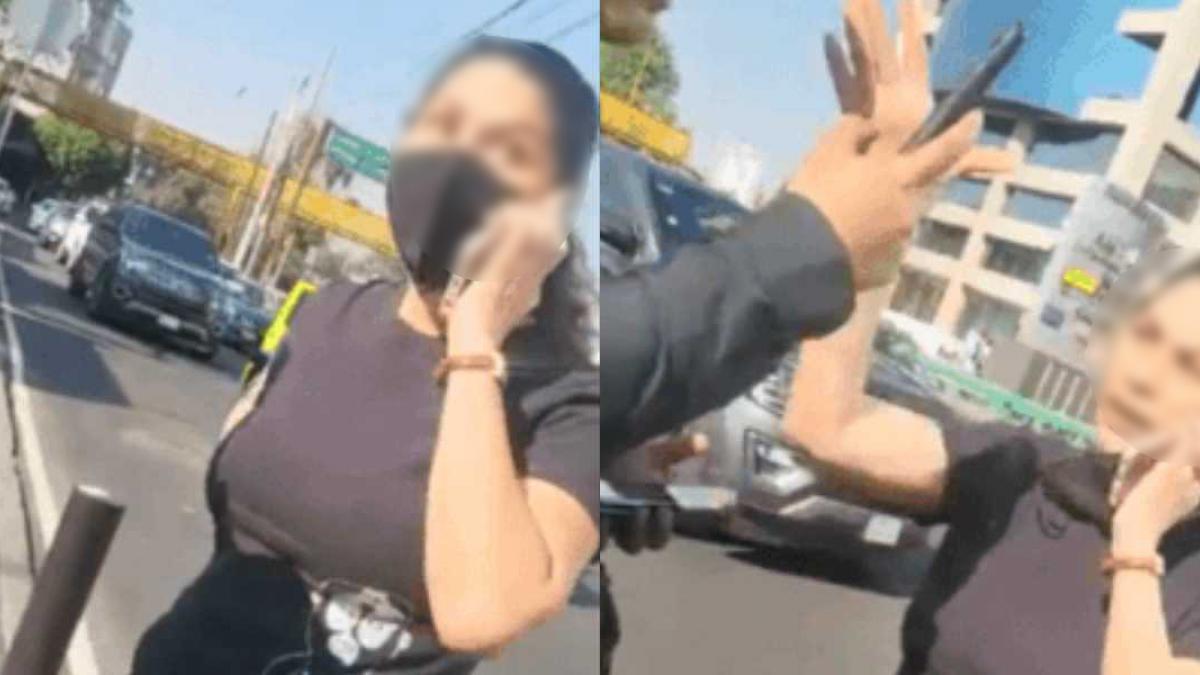 'Lady Anubis': Mujer presume ser influyente para evitar infracción en la CDMX