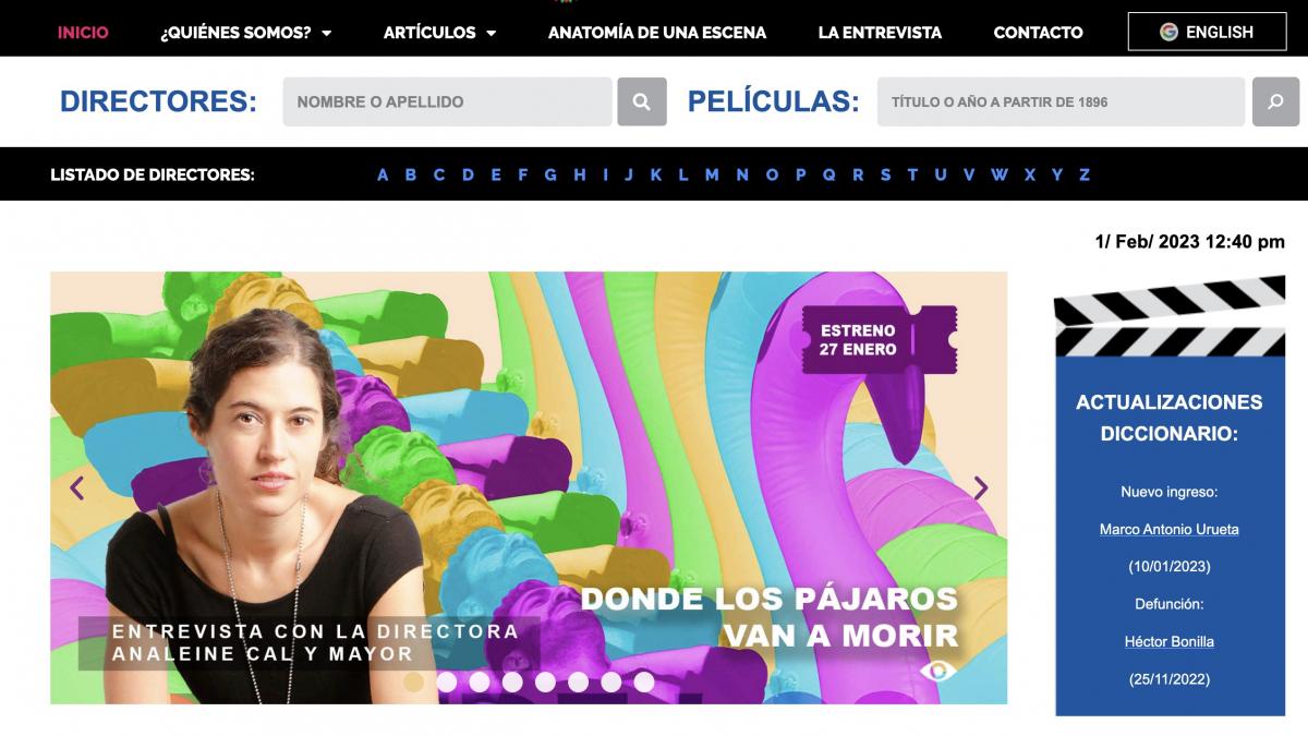 Perla Ciuk lleva su registro de cineastas a lo virtual