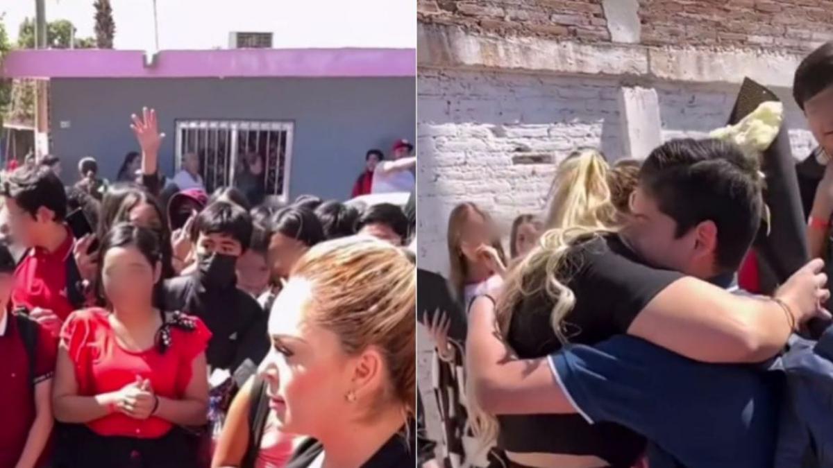 "Te voy a reprobar": Estudiante declara su amor a maestra; así reacciona ella (VIDEO)