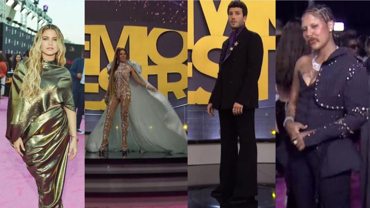 Premios lo Nuestro 2023: Los mejores looks de la alfombra magenta (FOTOS)