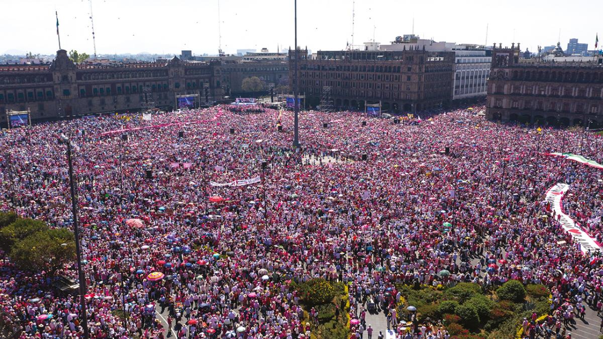 Y se llenó el Zócalo