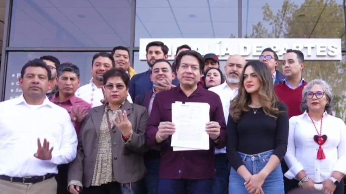 Morena solicita al INE cancelar registro del PAN por "respaldar" a criminales