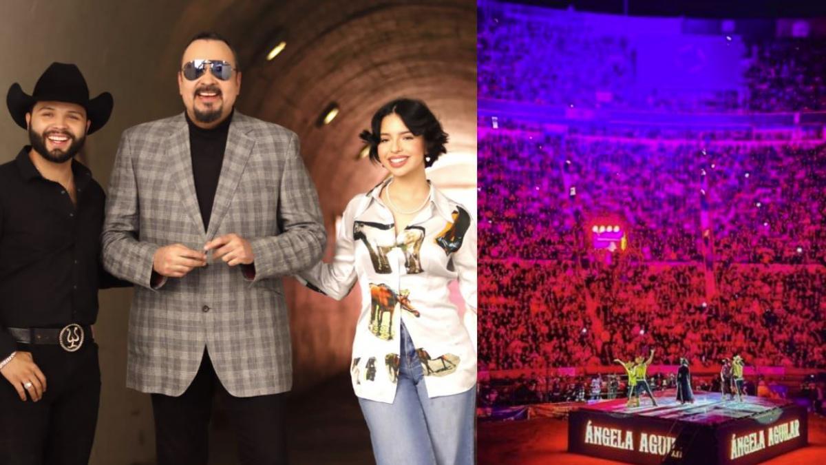 ¿No que no? Ángela Aguilar y Pepe Aguilar llenaron la Plaza de Toros y así lo presumieron (FOTOS)