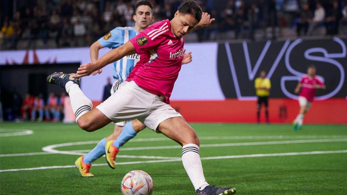 VIDEO: Ibai Llanos le cuenta al Escorpión Dorado lo que sintió por ver jugar al 'Chicharito' en su equipo en la Kings League