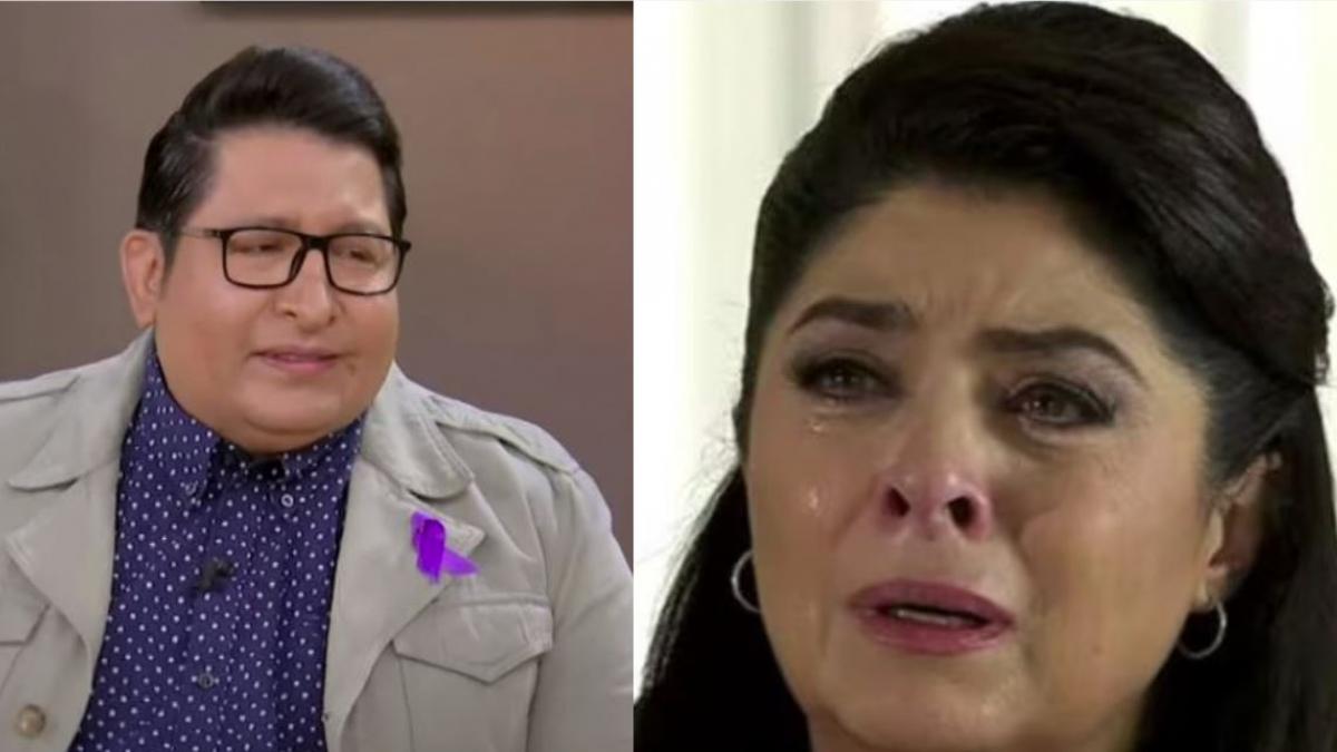 Muere la mamá de Victoria Ruffo y Alex Kaffie llora en pleno programa al dar la noticia