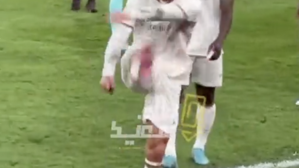 Cristiano Ronaldo hace un enorme BERRINCHE, tras la derrota del Al-Nassr en el clásico de Arabia Saudita (VIDEO)