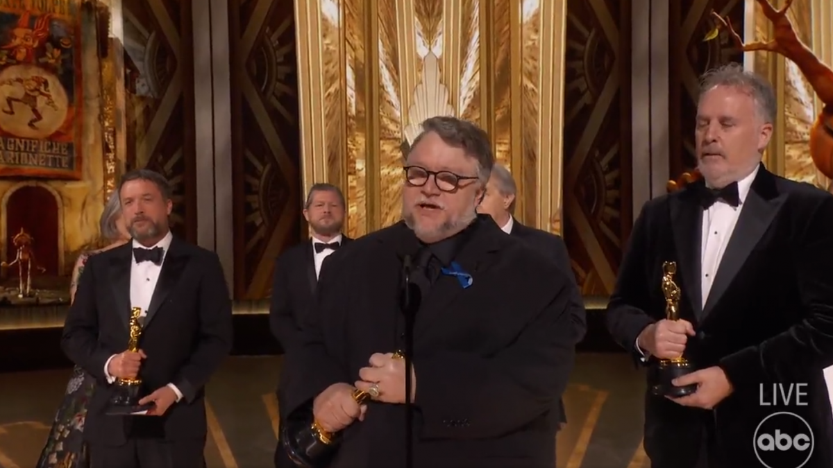 Oscar 2023: "La animación está lista para el siguiente nivel", Guillermo del Toro al ganar el premio por Pinocho