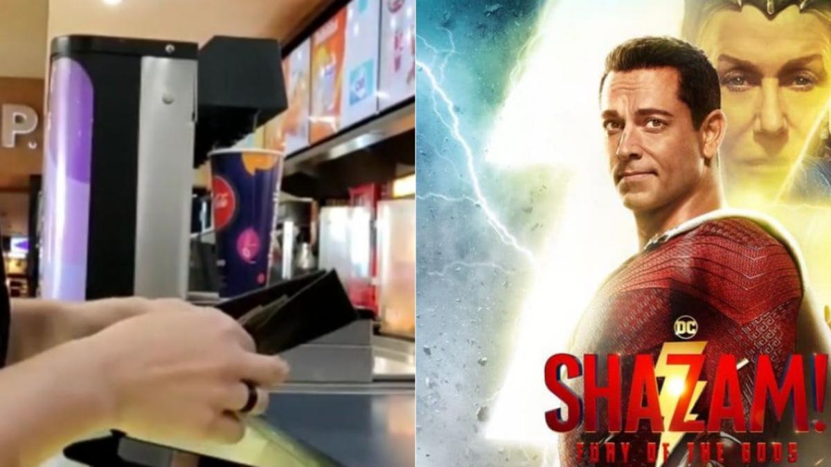 ¡Shazam! Joven grita en cine para ganar una promoción; se vuelve viral: "nos espantamos" (VIDEO)