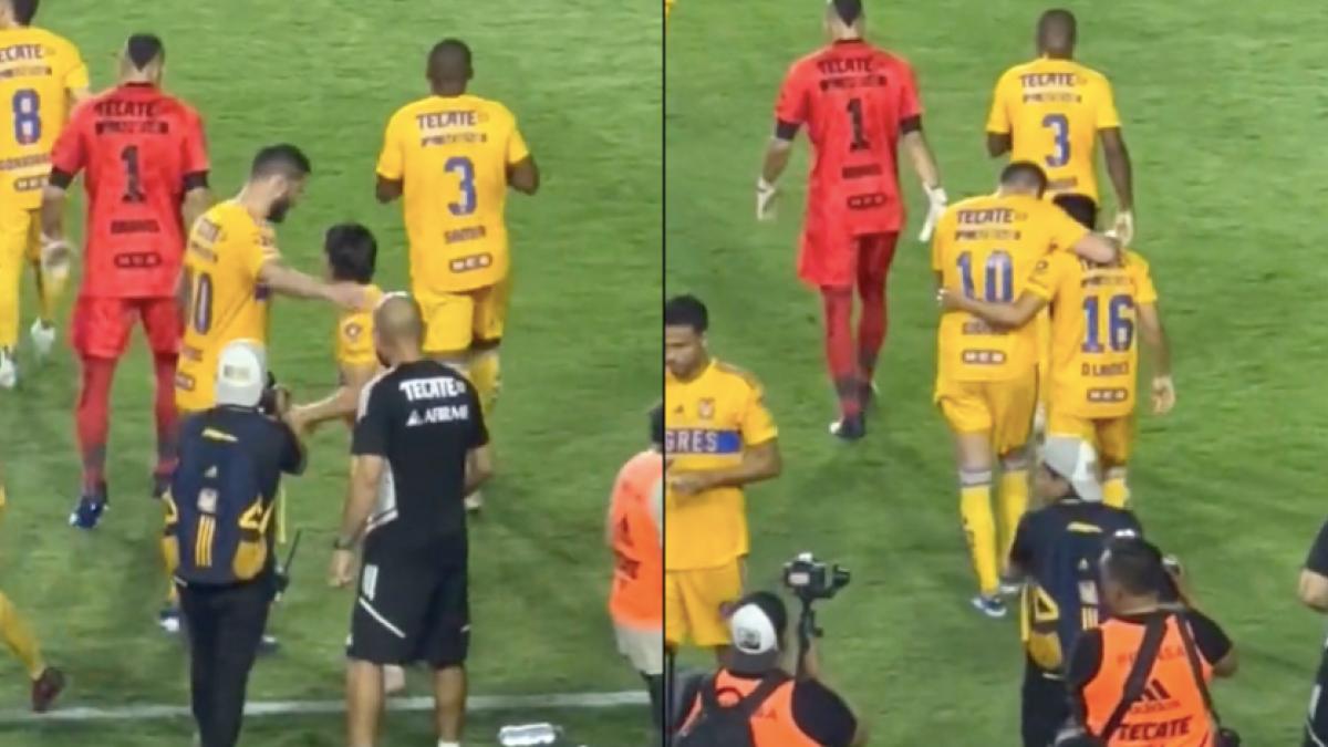 VIDEO: Así se disculpó Gignac con Diego Lainez; ¡ganó el amor!