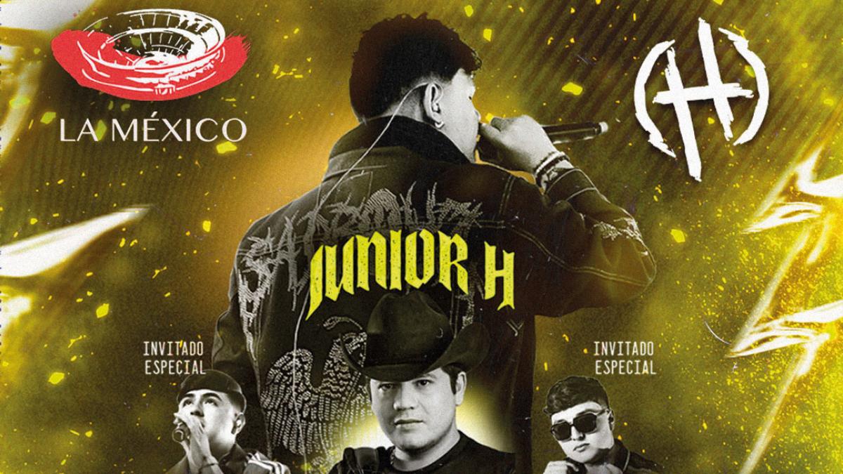 Junior H en CDMX Sold Out en menos de 3 horas para su concierto
