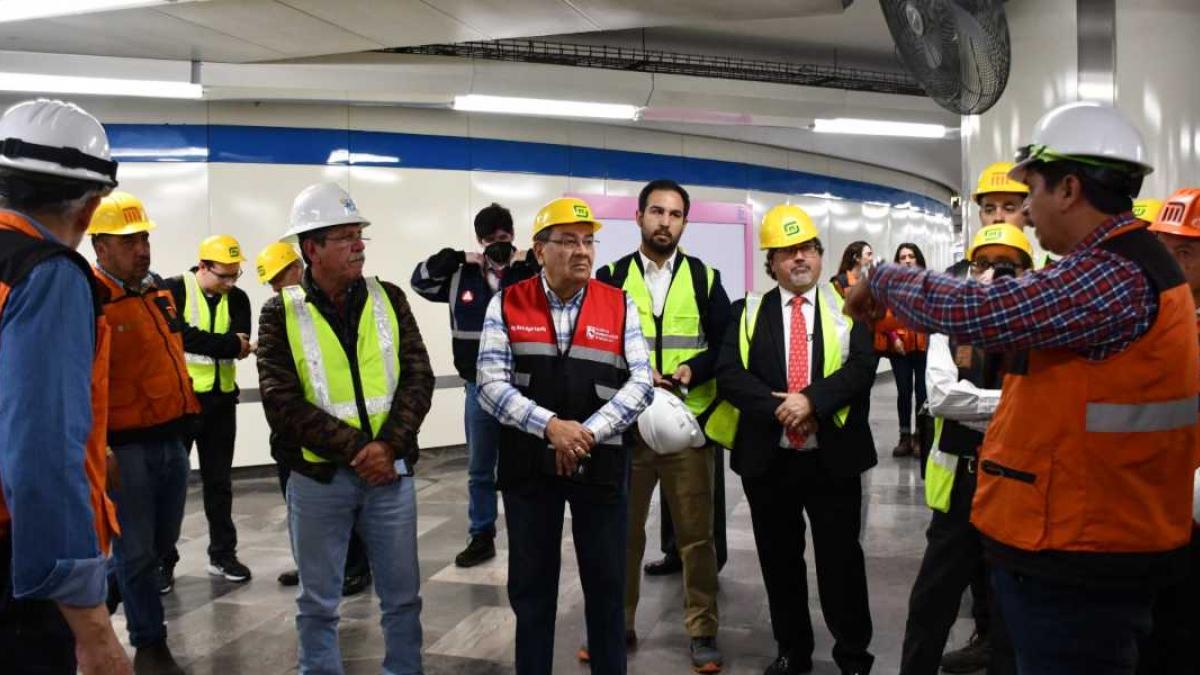 Consejo Consultivo del Metro recorre instalaciones de la renovada Línea 1