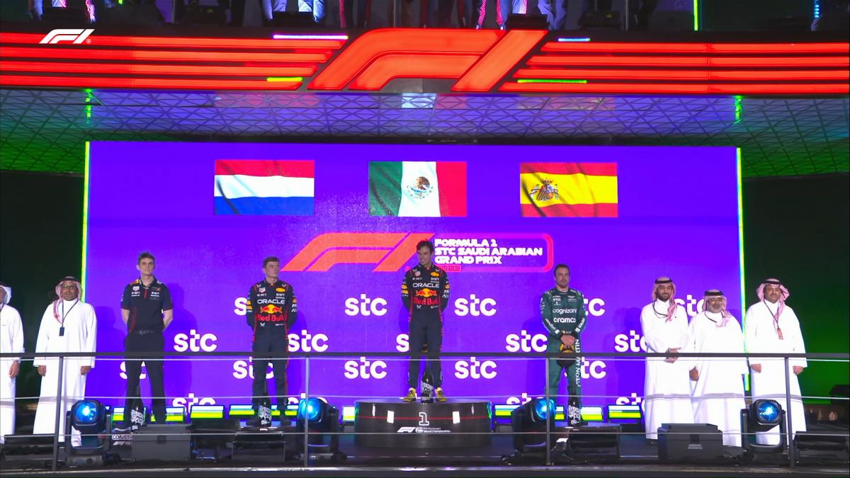 F1 | VIDEO: Resumen y resultados del Gran Premio de Arabia Saudita; Checo Pérez gana la carrera