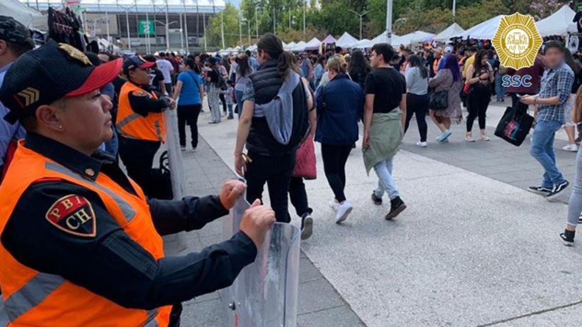 ¡Cayó la ley! Detienen a mujer por robo de celular en Vive Latino 2023