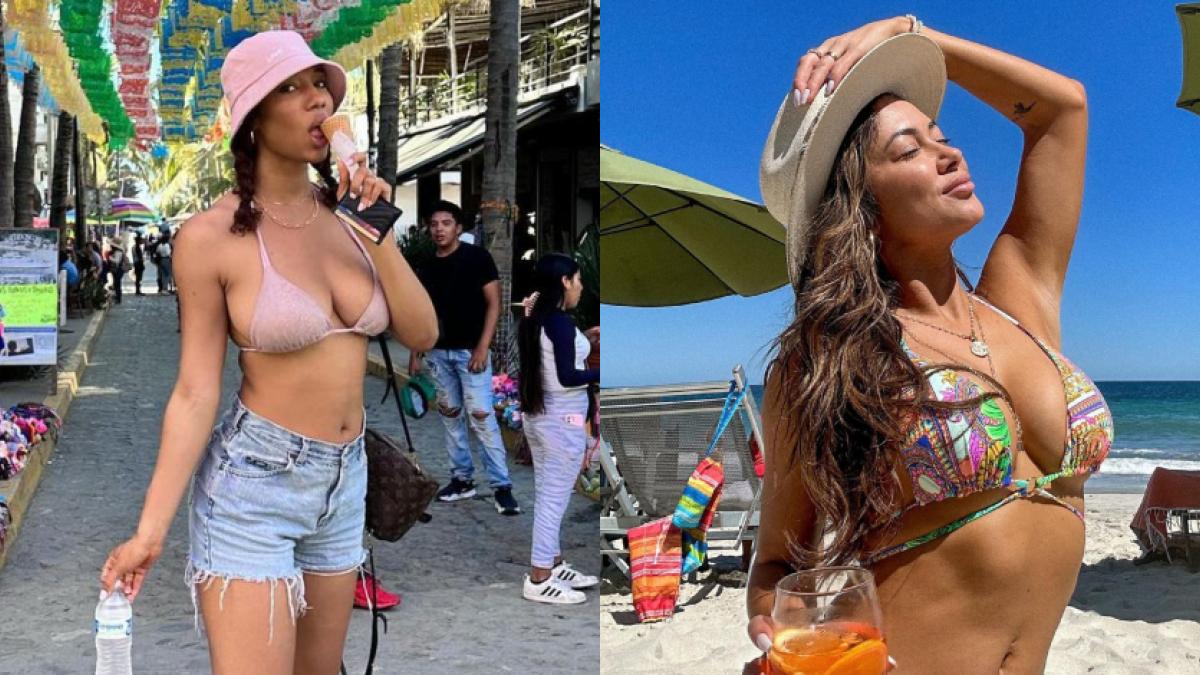 FOTOS: Las hermosas chicas del ring de UFC dejan paralizadas las playas de México con su última visita