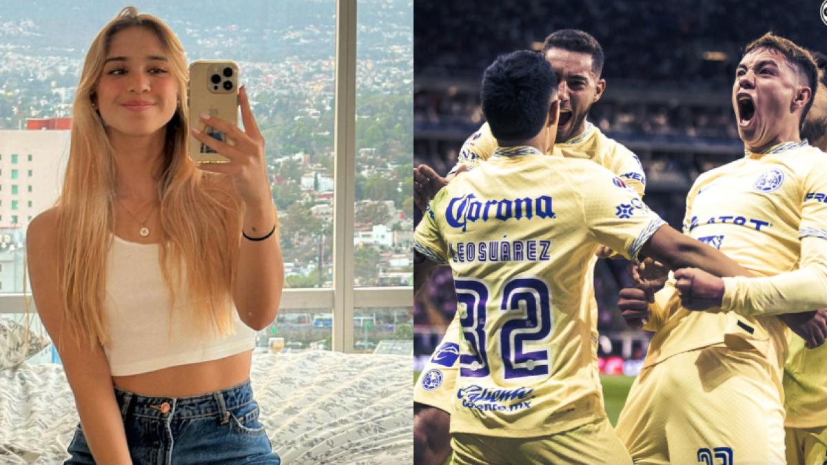 América: Nailea Vidrio manda coqueto mensaje a jugador de las Águilas y las redes explotan