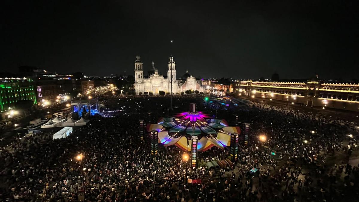 “Gracias a todos”: 200 mil personas asistieron a Noche de Primavera en Centro Histórico, dice Sheinbaum