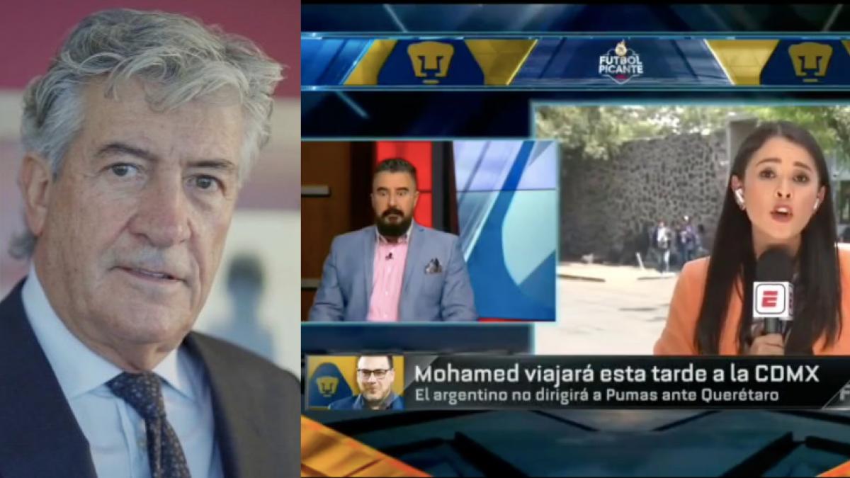 Rafa Puente llama "estúpida" a reportera de ESPN por recordar el mal paso de su hijo como DT felino (VIDEO)