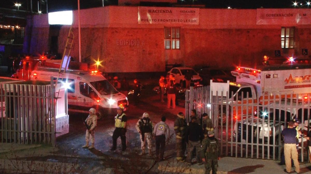 Sheinbaum lamenta la muerte de 39 migrantes en Ciudad Juárez