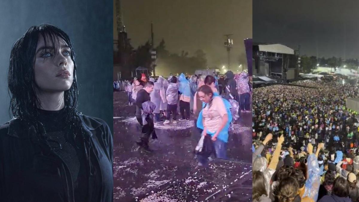 Billie Eilish cancela concierto en el Foro Sol por lluvia; cantó 5 temas acústicos (VIDEO)