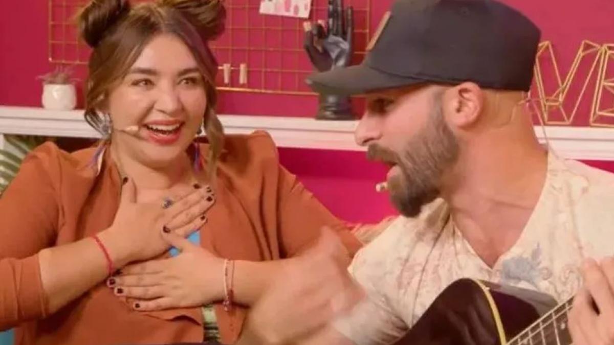 Daniela Luján se derrite al ser sorprendida por Imanol Landeta, su amado crush: 'Estoy temblando' (VIDEO)