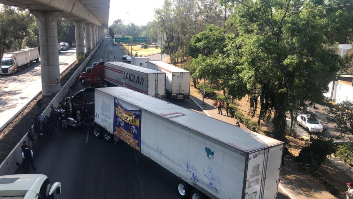 Viajeros en la México-Cuernavaca se encuentran con nueva protesta, tras bloqueo de 7 horas ayer