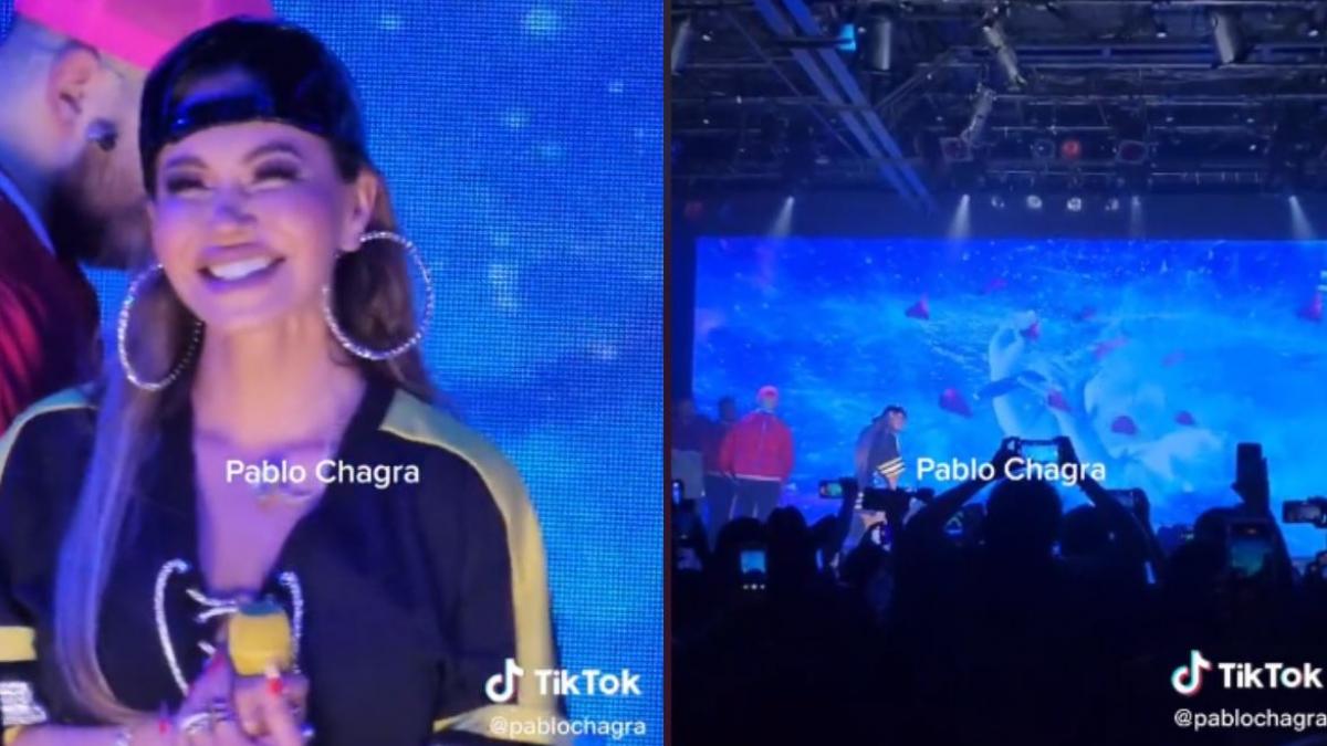 VIDEO | Chiquis Rivera llora al escuchar la voz de Jenni Rivera en concierto