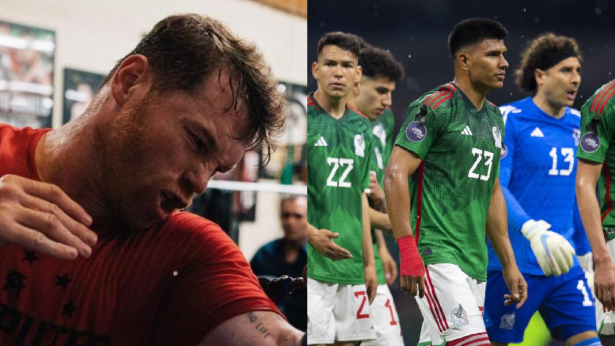 'Canelo' Álvarez con 'Chicharito' REVIENTA a los futbolistas de la Selección Mexicana en plena transmisión en vivo (VIDEO)