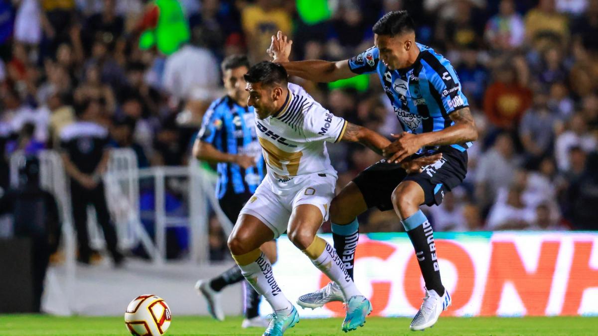 Pumas cae en Querétaro y pierde cuarto en fila