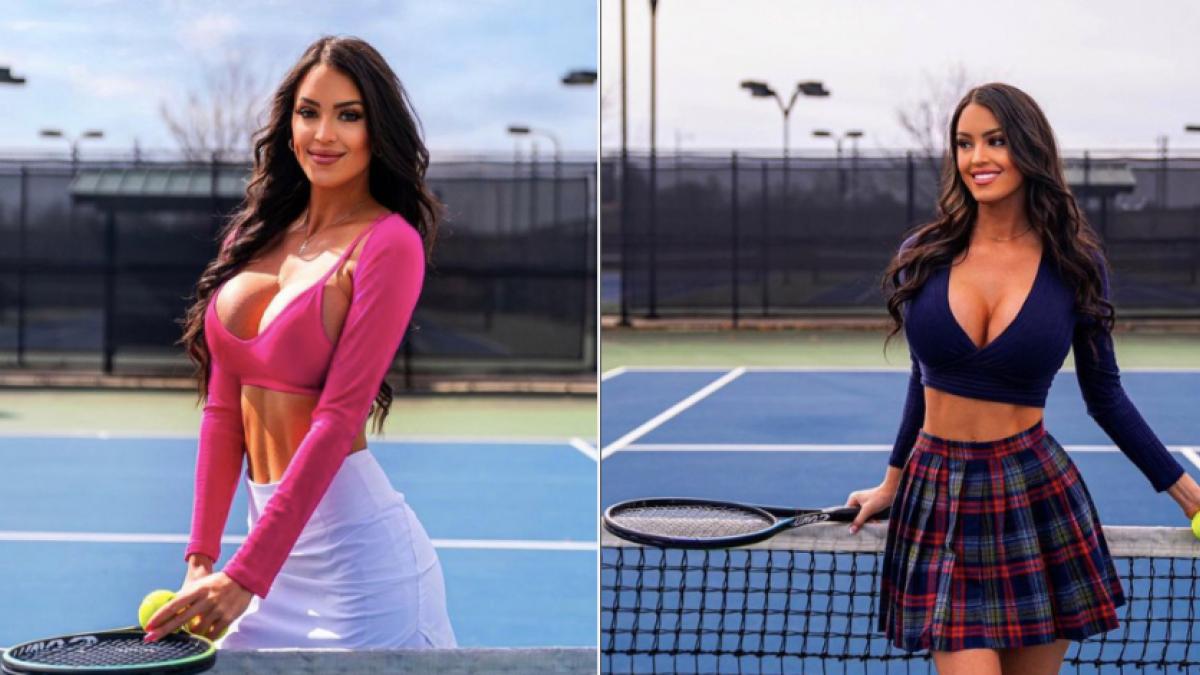 Ella es Rachel Stuhlmann, la denominada sexy influencer del tenis que suma más apasionados al deporte blanco