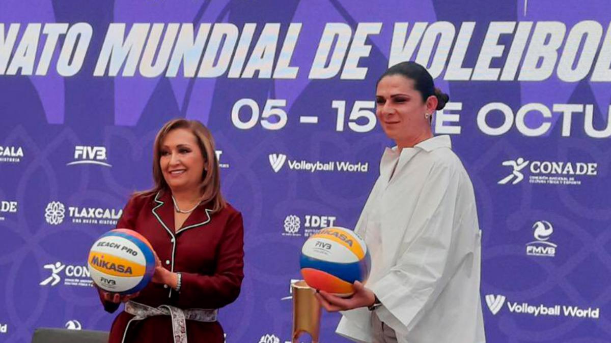 Mundial de Voleibol de Playa Tlaxcala 2023, “hito en la historia del deporte nacional”: Ana Guevara (Video)