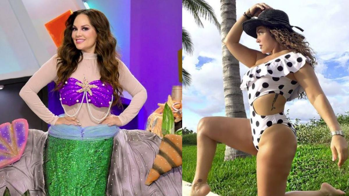 VIDEO. Tatiana se luce como bella sirena en la alberca y presume espectacular figura